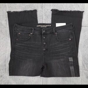 American Eagle Outfitters crop flare jean
